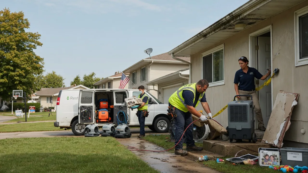 Water Damage Restoration in Hunter, KS near me